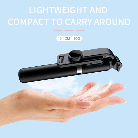 5 in 1 and 2 Mode for Camera and Smart Phone Selfie Stick. With Led Light - Picture 14 of 16